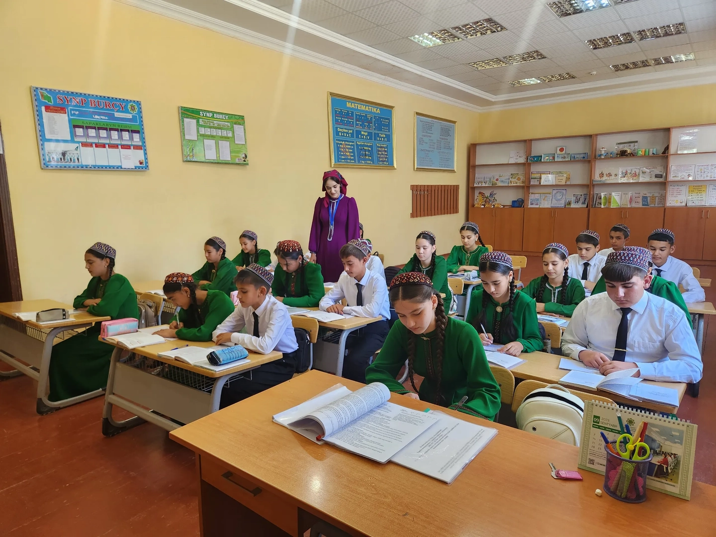 Ýollaryň bezegi — sazlaşykly hereket